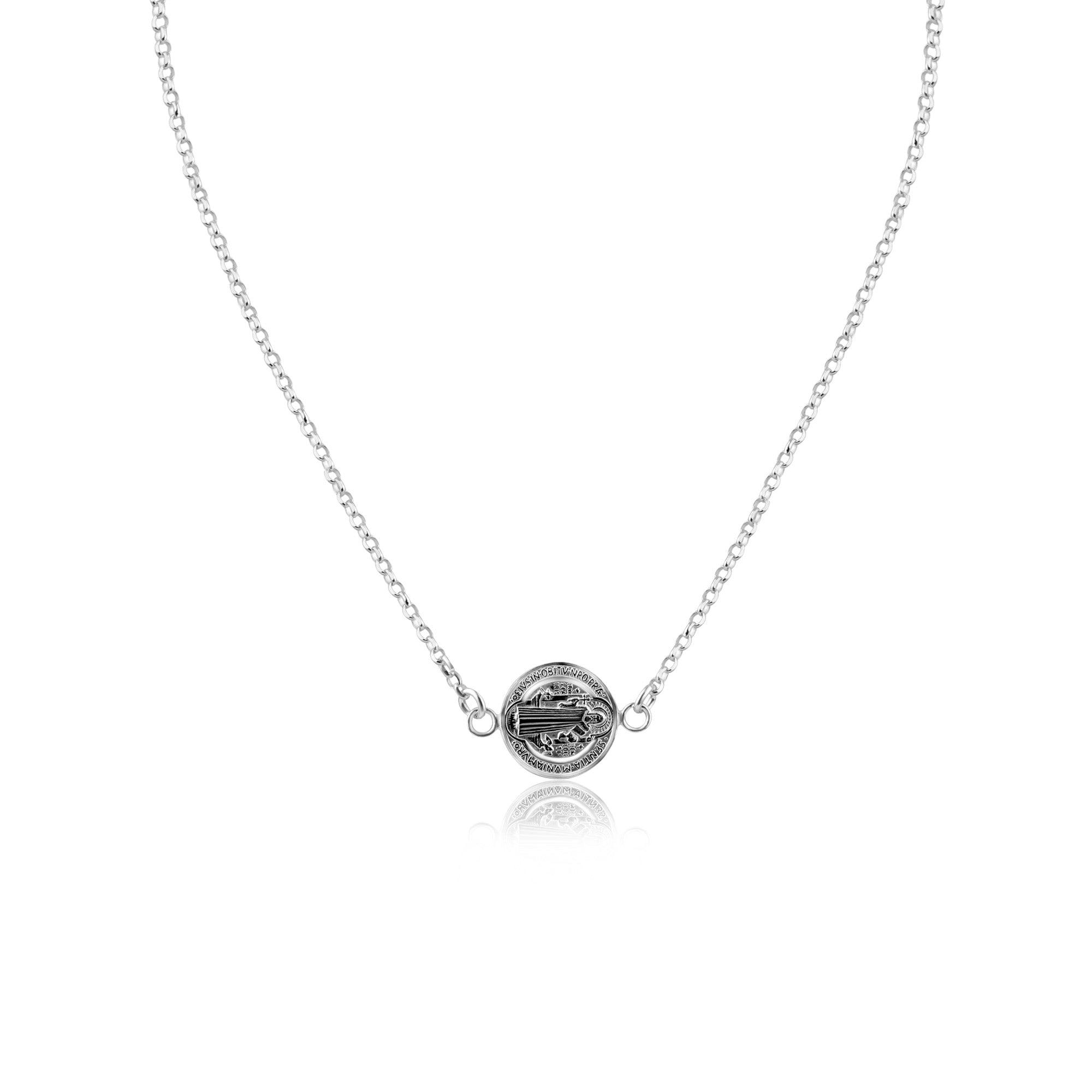 925 Sterling Silver Non Plated San Benito Necklace  - ARN00061