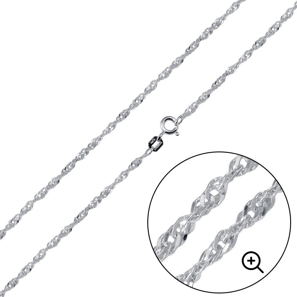 Singapore 020 Chain 1.2mm (Pk of 6) - CH515