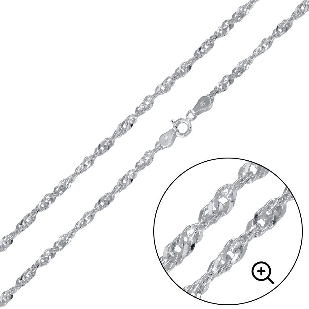 Singapore 035 Chain or Bracelet 2mm - CH517