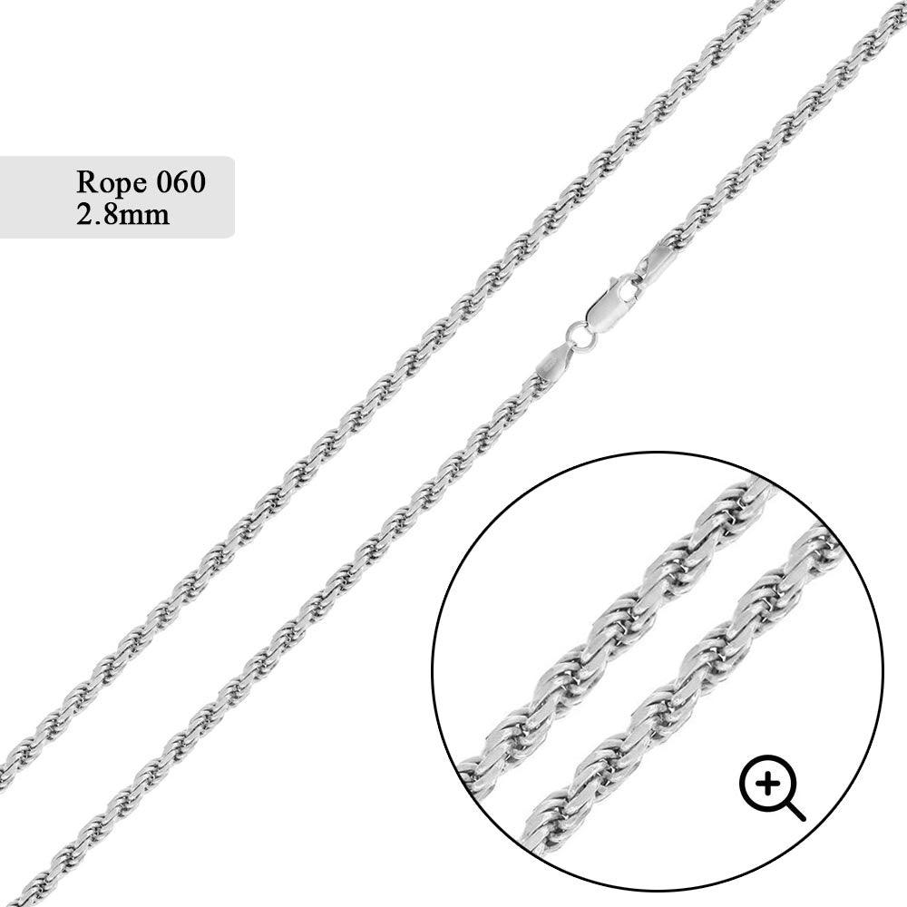 Rope 060 Chain or Bracelet 2.8mm - CH526