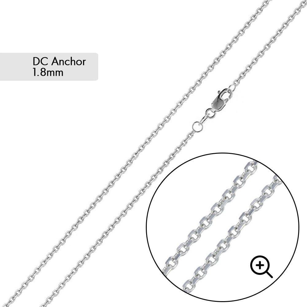 Diamond Cut Anchor 060 Chain 1.8mm - CH716