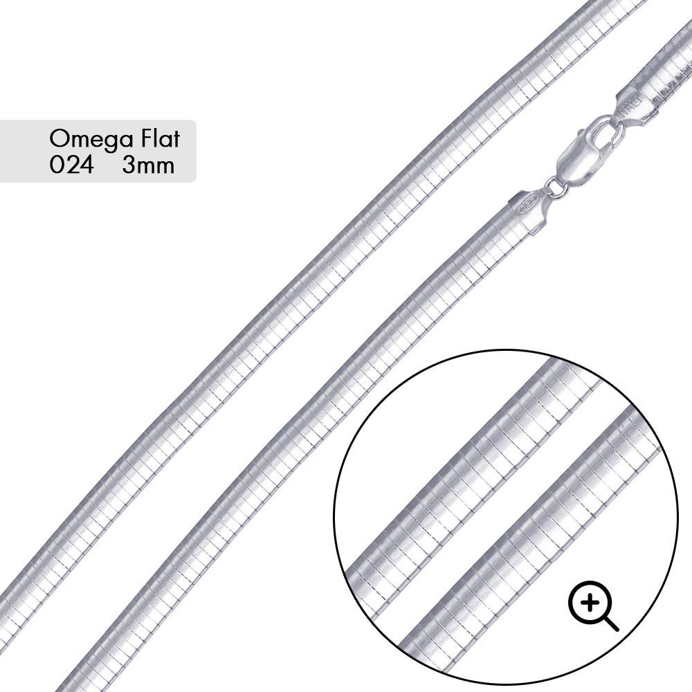 Flat Omega 024 Chain 3.0mm - CH802