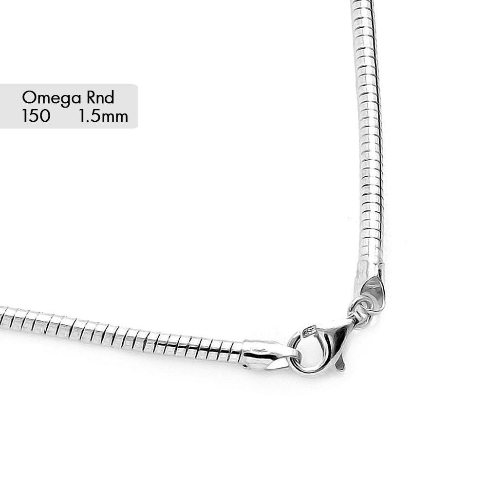 Round Omega 150 Chains 1.5mm - CH809