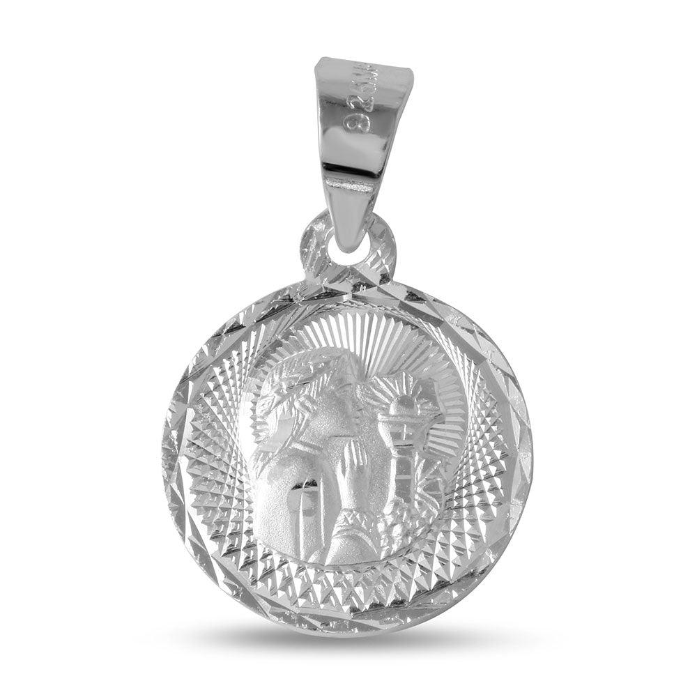 High Polished 925 Sterling Silver DC Communion Medallion For Girl - JCA034-9