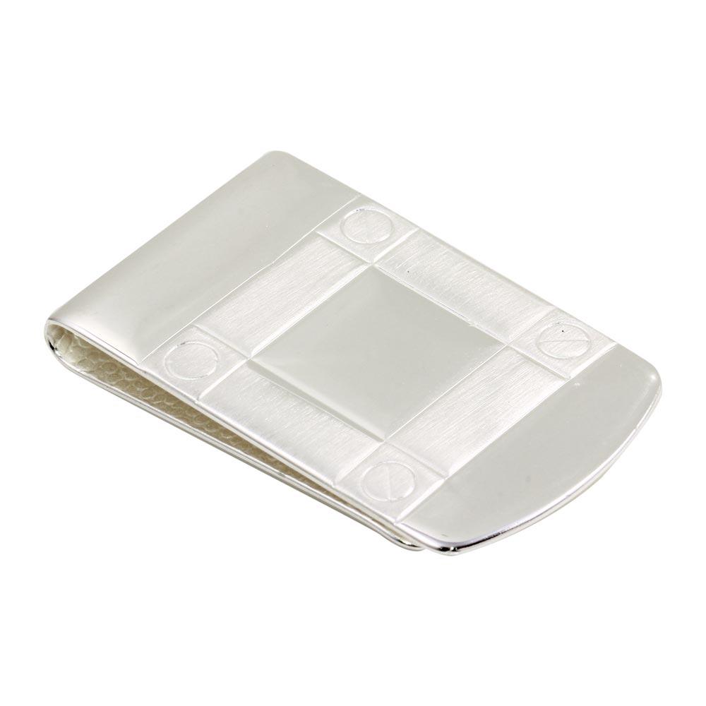 High Polished 925 Sterling Silver Wide Moneyclip - MONEYCLIP13