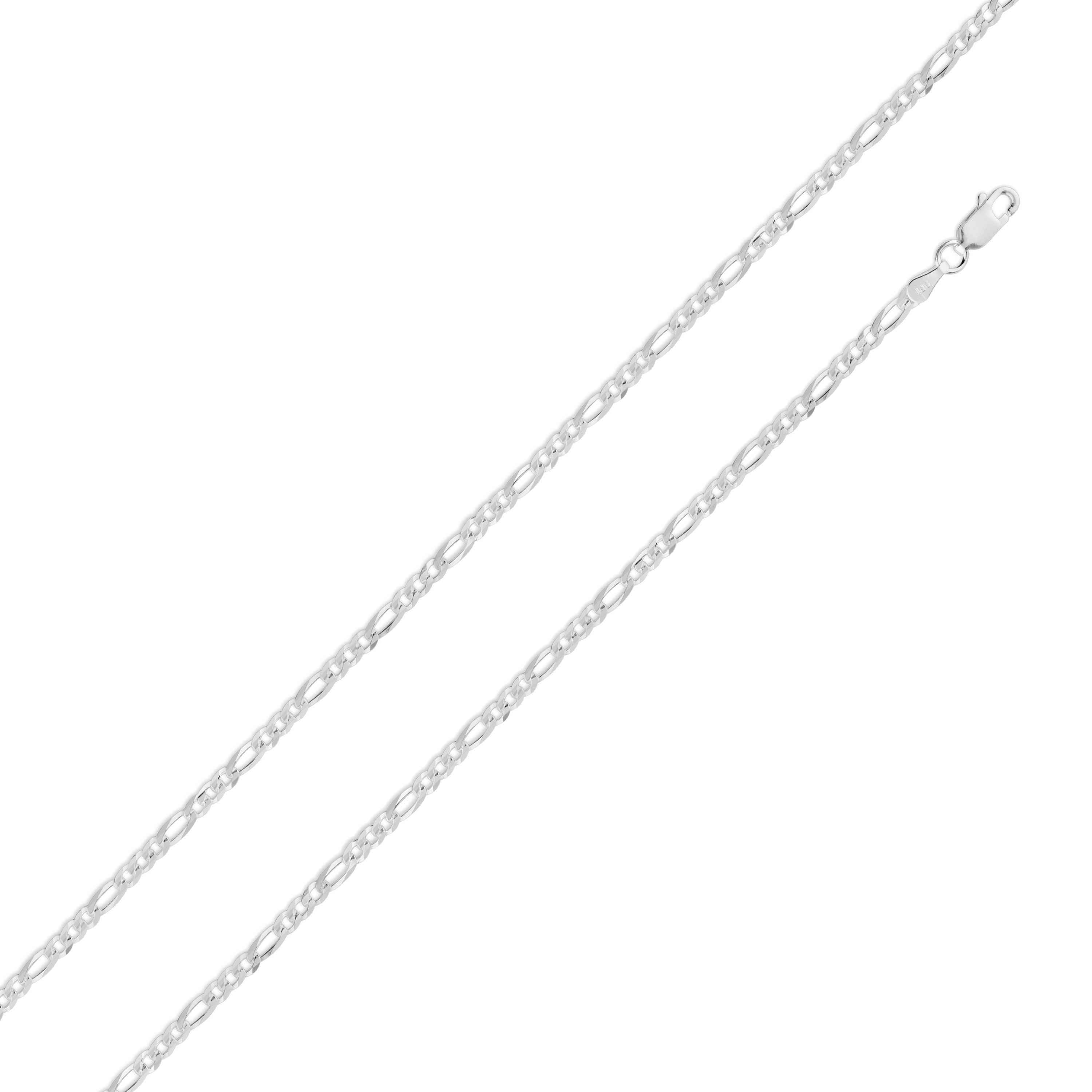 Figaro 080 2.9mm Chain or Bracelet - CH604