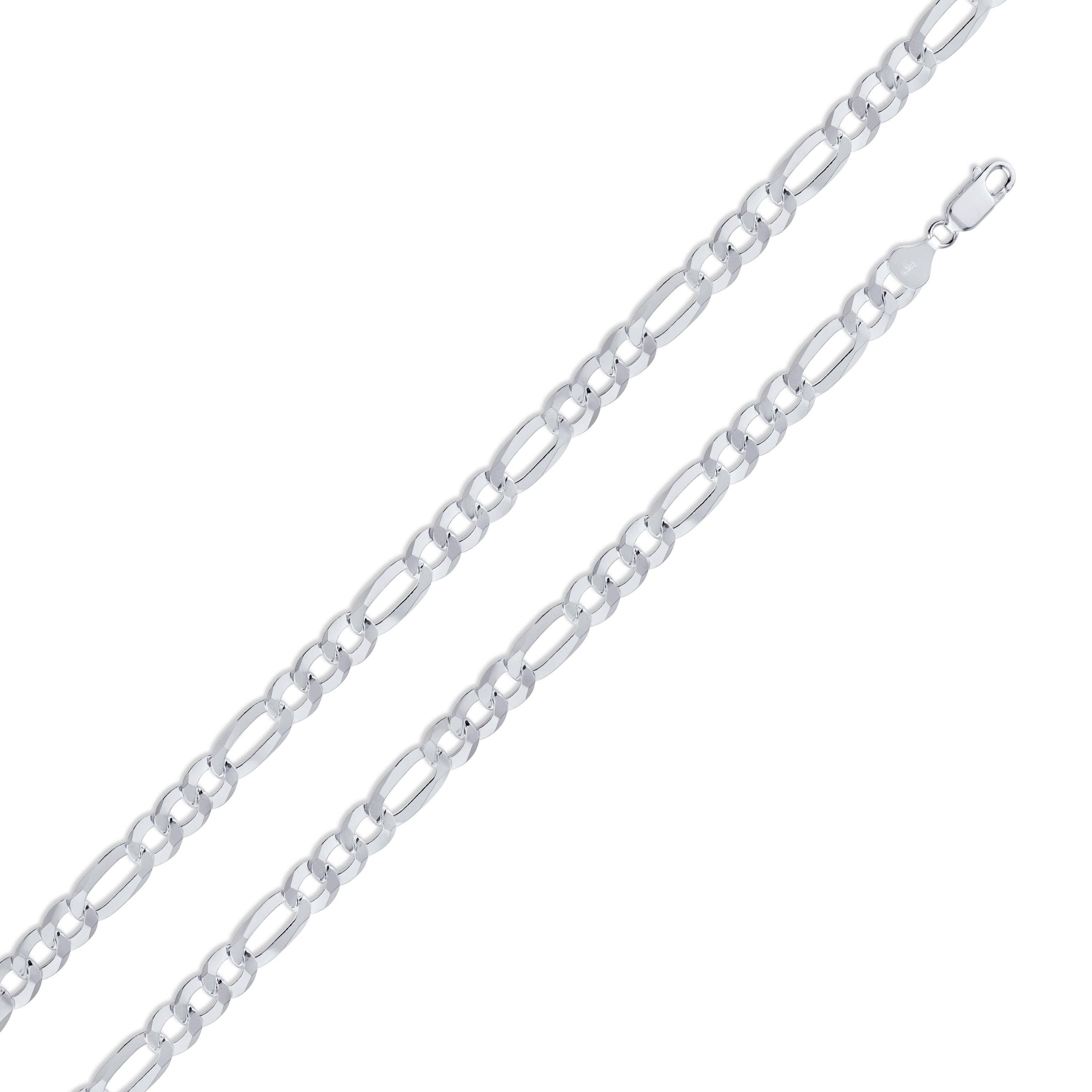 Figaro 160 6.8mm Chain or Bracelet - CH607B