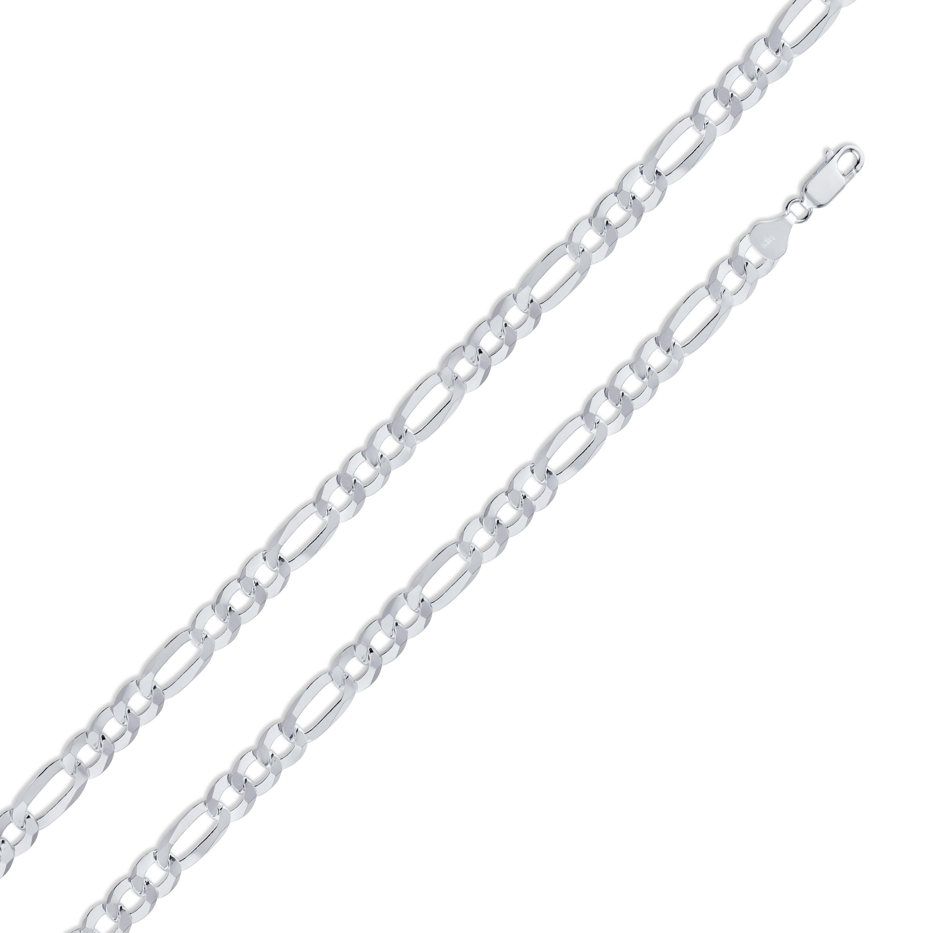 Figaro 180 Chain or Bracelet 7.8mm - CH608