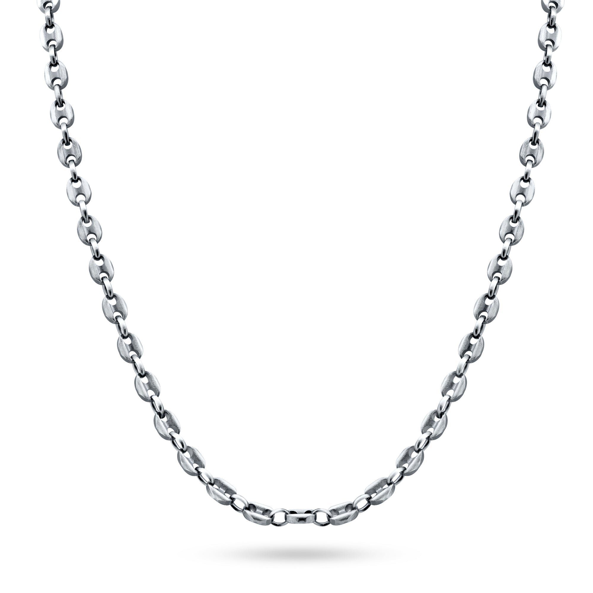 925 Sterling Gun Metal Plated Marina 040 4.3mm Chain - CH960